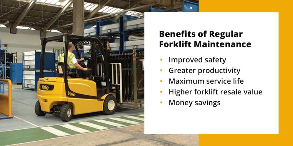 Benefits of Forklift Maintenance